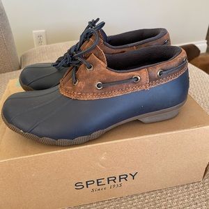 Sperry Saltwater Isla Rain Shoes Size 7.5